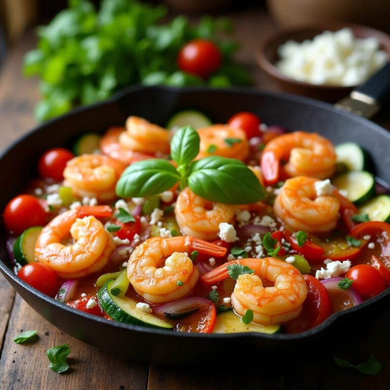 Mediterranean Shrimp and Vegetables