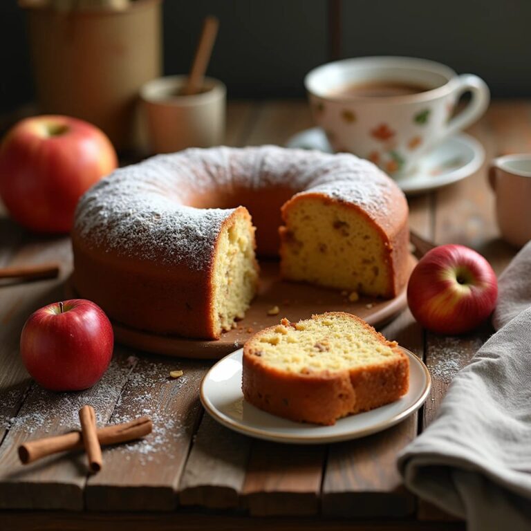 Spiced Applesauce Cake