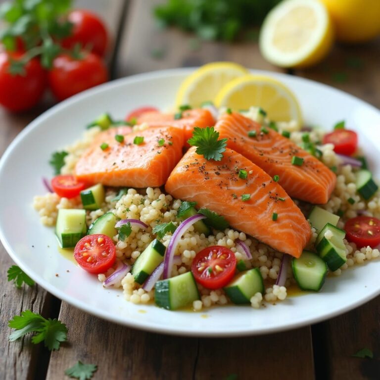 salmon couscous salad
