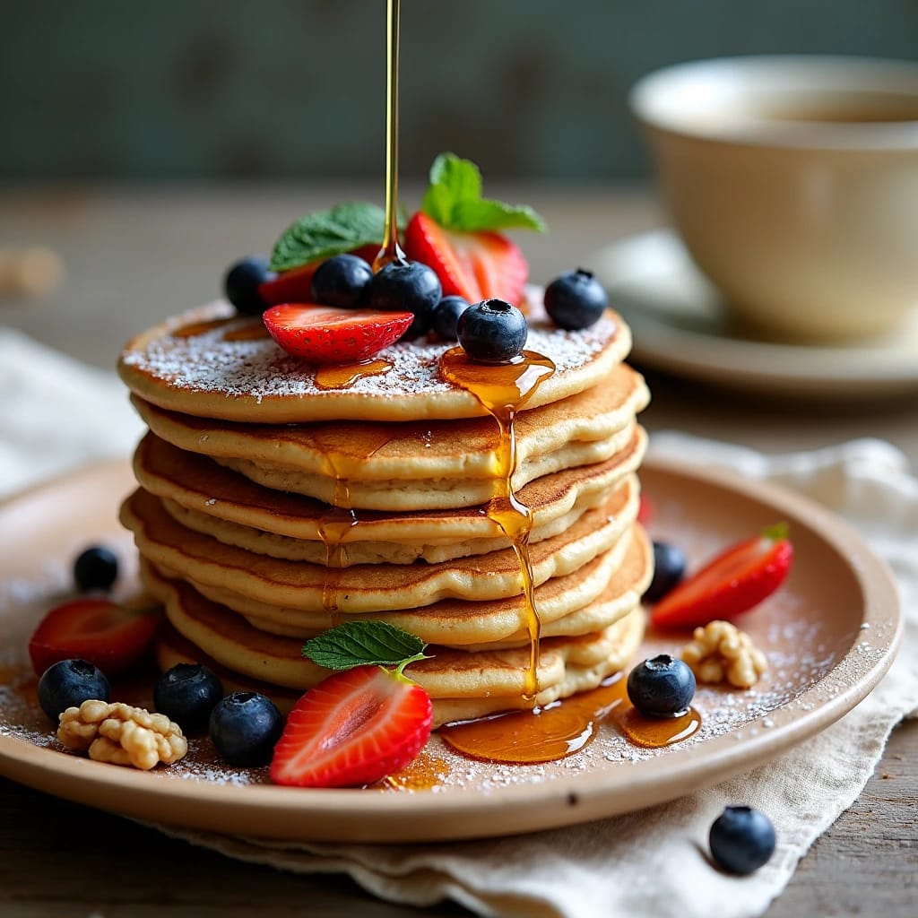 Whole Wheat Pancakes